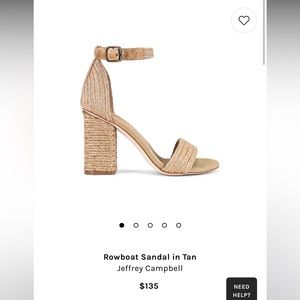 Like New | Jeffery Campbell | Rowboat Sandal